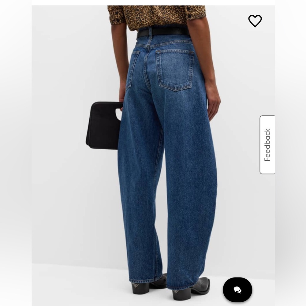 Frame Denim Blue Wide Leg Jeans - Picture 2 of 10